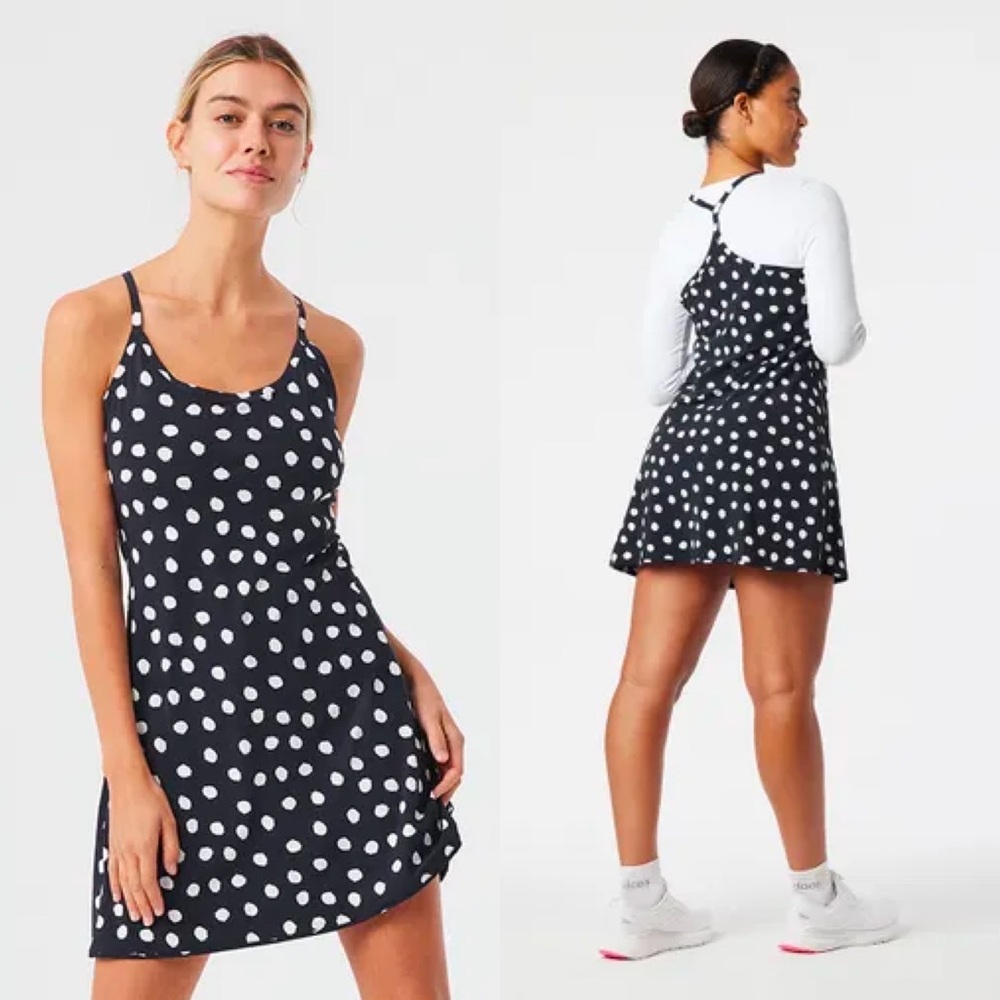 Outdoor Voices Polka Dot Exercise Dress